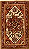 Serapi Beige Hand Knotted 26 X 41  Area Rug 250-29052 Thumb 0