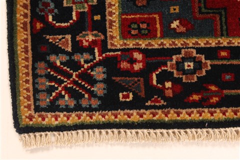 Karajeh Red Hand Knotted 26 X 41 Area Rug 250-29059 Image 1