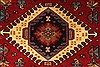 Karajeh Red Hand Knotted 26 X 41 Area Rug 250-29059 Thumb 2