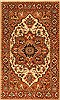 Serapi Beige Hand Knotted 26 X 44  Area Rug 250-29061 Thumb 0