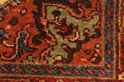 Serapi Beige Hand Knotted 25 X 40 Area Rug 250-29062 Image 7