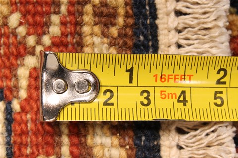 Serapi Blue Hand Knotted 26 X 40  Area Rug 250-29063 Image 5