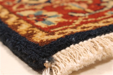 Serapi Blue Hand Knotted 26 X 40  Area Rug 250-29063 Image 7