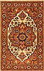 Serapi Beige Hand Knotted 26 X 40  Area Rug 250-29064 Thumb 0