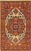 Serapi Beige Hand Knotted 26 X 40  Area Rug 250-29064 Thumb 0