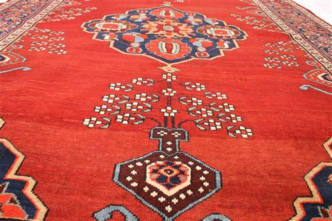 Kazak Red Hand Knotted 51 X 69 Area Rug 254-29066 Image 5