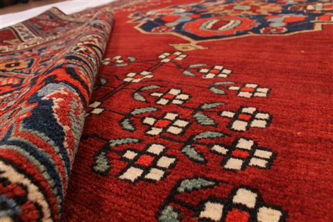 Kazak Red Hand Knotted 51 X 69 Area Rug 254-29066 Image 7