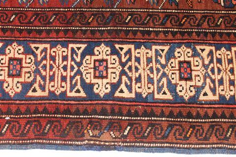 Kazak Blue Hand Knotted 49 X 79 Area Rug 254-29073 Image 4