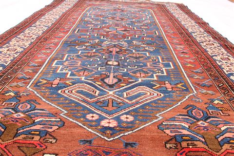 Kazak Blue Hand Knotted 49 X 79 Area Rug 254-29073 Image 5