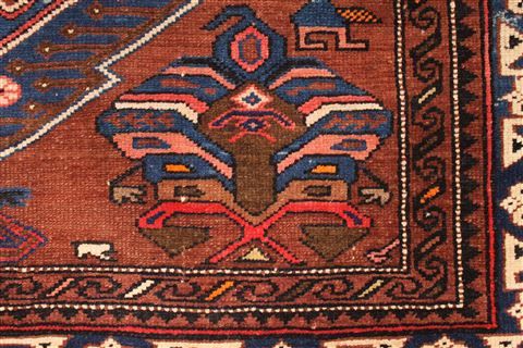 Kazak Blue Hand Knotted 49 X 79 Area Rug 254-29073 Image 8