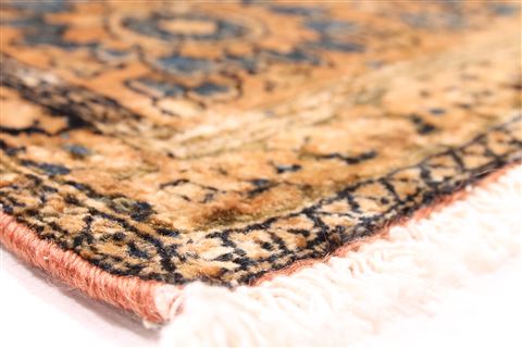 Isfahan Blue Hand Knotted 48 X 67 Area Rug 254-29076 Image 1