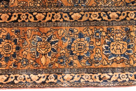 Isfahan Blue Hand Knotted 48 X 67 Area Rug 254-29076 Image 4