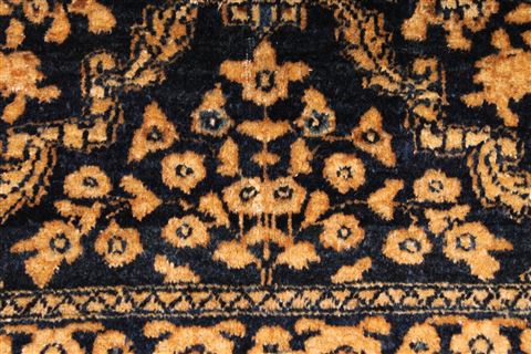 Isfahan Blue Hand Knotted 48 X 67 Area Rug 254-29076 Image 8