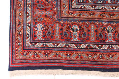 Isfahan White Hand Knotted 48 X 73 Area Rug 254-29077 Image 2