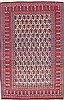 Isfahan White Hand Knotted 48 X 73 Area Rug 254-29077 Thumb 0
