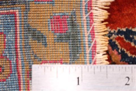 Kashan Red Hand Knotted 46 X 610 Area Rug 254-29079 Image 6