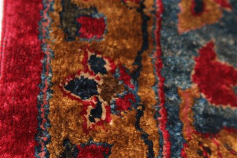 Kashan Red Hand Knotted 46 X 610 Area Rug 254-29079 Image 8