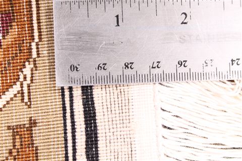 Tabriz Blue Hand Knotted 310 X 50  Area Rug 254-29089 Image 6