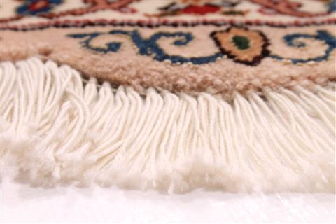 Tabriz Green Round Hand Knotted 67 X 67 Area Rug 254-29091 Image 8