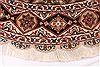 Tabriz Green Round Hand Knotted 67 X 67 Area Rug 254-29091 Thumb 1
