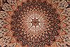 Tabriz Green Round Hand Knotted 67 X 67 Area Rug 254-29091 Thumb 2