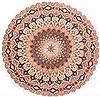 Tabriz Green Round Hand Knotted 67 X 67 Area Rug 254-29091 Thumb 0