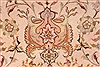 Tabriz Beige Round Hand Knotted 67 X 67  Area Rug 254-29095 Thumb 2
