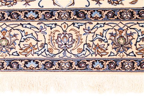 Nain Beige Octagon Hand Knotted 70 X 75 Area Rug 254-29098 Image 2