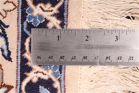Nain Beige Octagon Hand Knotted 70 X 75 Area Rug 254-29098 Image 6