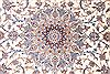 Nain Beige Octagon Hand Knotted 70 X 75  Area Rug 254-29098 Thumb 1