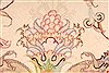 Tabriz Beige Round Hand Knotted 69 X 69 Area Rug 254-29100 Thumb 6