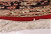 Tabriz Beige Round Hand Knotted 82 X 82  Area Rug 254-29101 Thumb 1