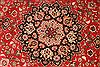 Tabriz Beige Round Hand Knotted 82 X 82 Area Rug 254-29101 Thumb 2
