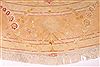 Tabriz Beige Round Hand Knotted 100 X 100  Area Rug 254-29105 Thumb 1