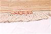 Tabriz Beige Round Hand Knotted 100 X 100  Area Rug 254-29105 Thumb 5