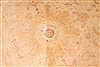 Tabriz Beige Round Hand Knotted 100 X 100  Area Rug 254-29105 Thumb 6
