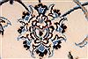 Nain Blue Round Hand Knotted 100 X 100 Area Rug 254-29106 Thumb 4