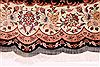 Tabriz Black Oval Hand Knotted 65 X 710 Area Rug 254-29111 Thumb 2