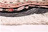 Tabriz Black Oval Hand Knotted 65 X 710 Area Rug 254-29111 Thumb 7