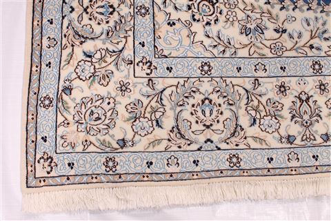 Nain Beige Hand Knotted 67 X 102 Area Rug 254-29116 Image 1