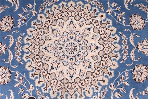 Nain Beige Hand Knotted 67 X 102 Area Rug 254-29116 Image 2