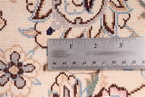 Nain Beige Hand Knotted 67 X 102 Area Rug 254-29116 Image 6