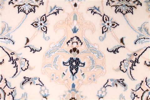 Nain Blue Hand Knotted 68 X 99  Area Rug 254-29118 Image 2