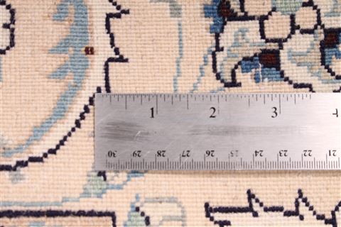 Nain Blue Hand Knotted 68 X 99  Area Rug 254-29118 Image 3