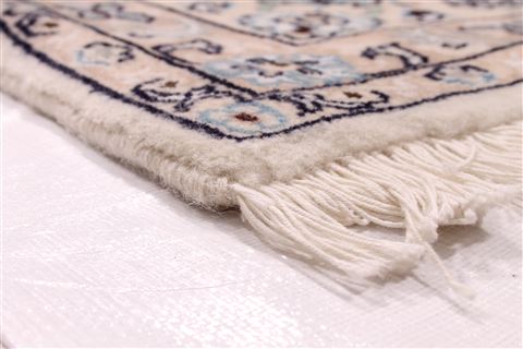 Nain Blue Hand Knotted 68 X 99  Area Rug 254-29118 Image 4