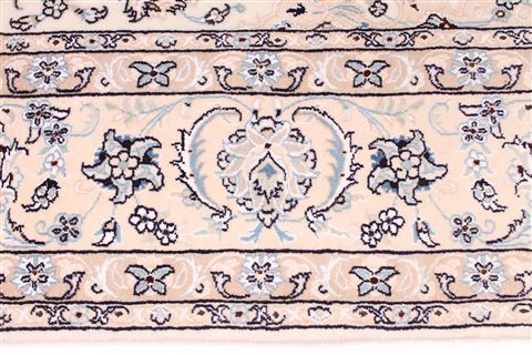 Nain Blue Hand Knotted 68 X 99  Area Rug 254-29118 Image 7