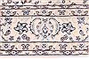 Nain Blue Hand Knotted 68 X 99  Area Rug 254-29118 Thumb 7