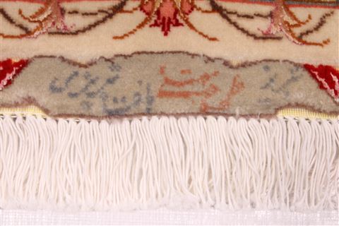 Tabriz Purple Hand Knotted 69 X 102 Area Rug 254-29119 Image 2
