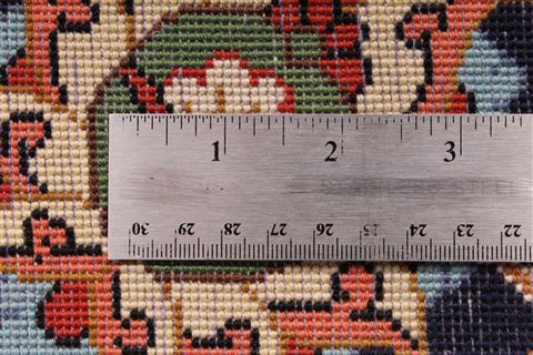Qum Red Hand Knotted 611 X 103 Area Rug 254-29120 Image 5