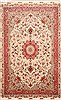 Tabriz Green Hand Knotted 66 X 100  Area Rug 254-29121 Thumb 0